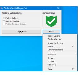 Встановлення Windows Update Blocker
