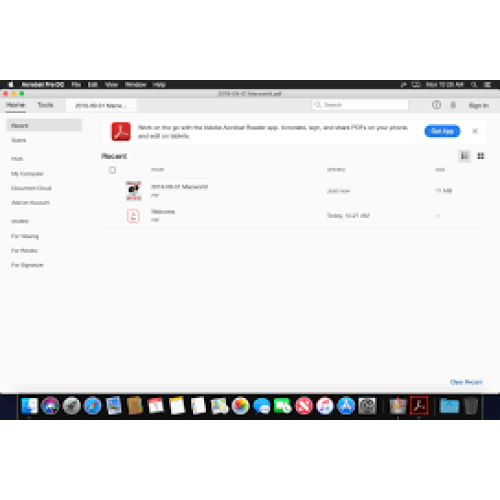 Настройка Adobe Acrobat Standard DC