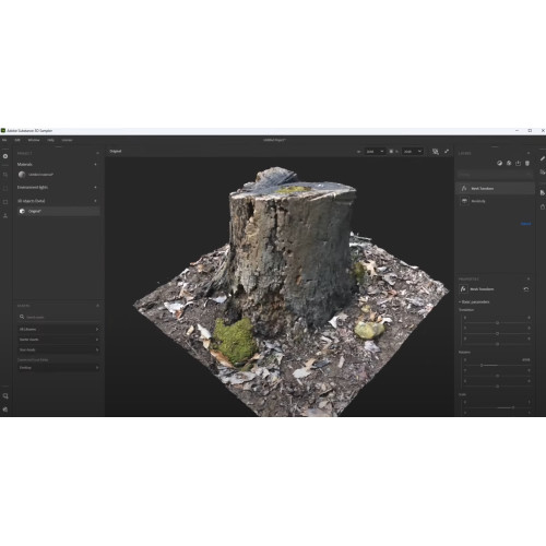 Настройка Adobe Substance 3D Sampler