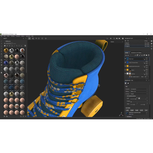 Настройка Adobe Substance 3D Sampler